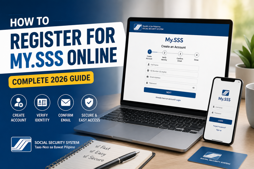 How to Register for My.SSS Online