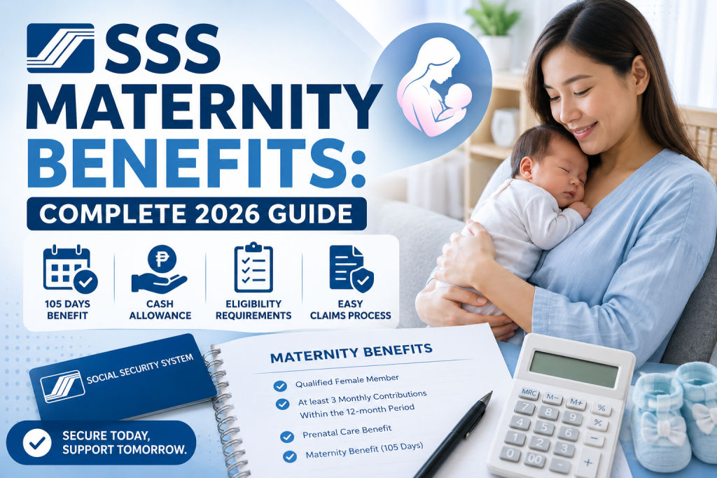 SSS maternity benefits title banner
