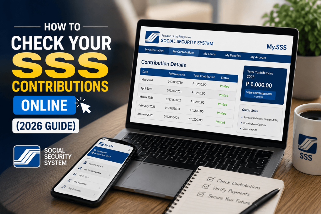 How to Check Your SSS Contributions Online