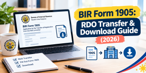 article banner for BIR Form 1905