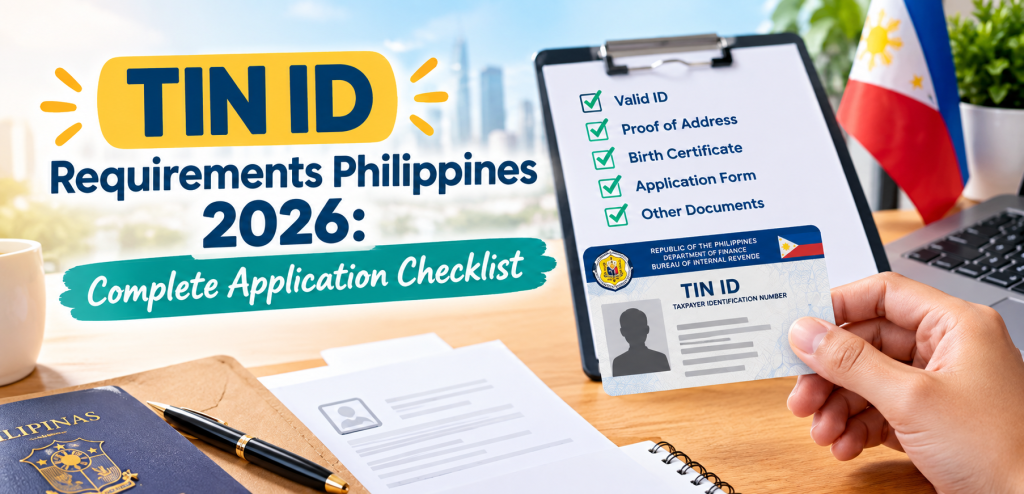 image of tin id requirements complete application checklist