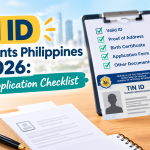 image of tin id requirements complete application checklist