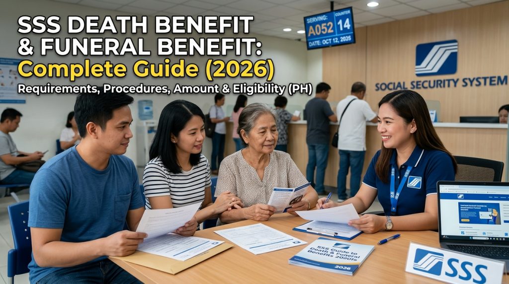 SSS Death Benefit & Funeral Benefit depiction