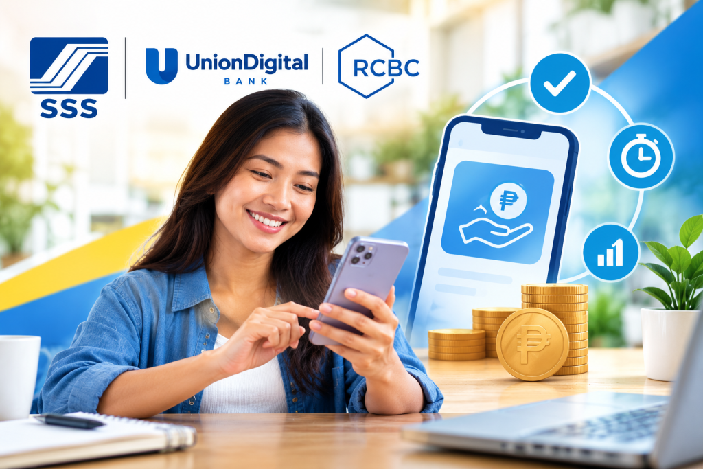 SSS LoanLite with two banks Unionbank and RCBC