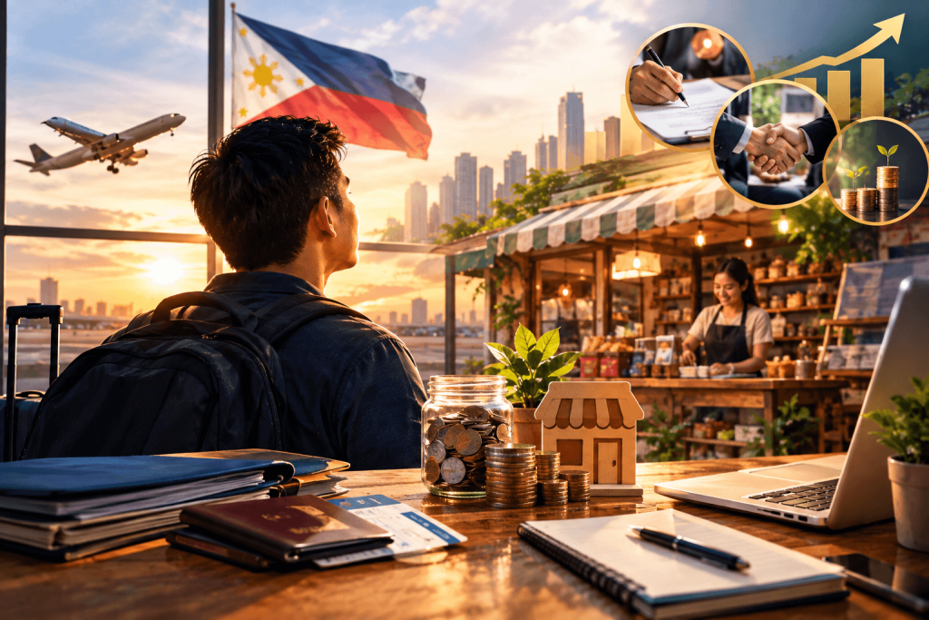 overseas filipino worker dreaming of having a business